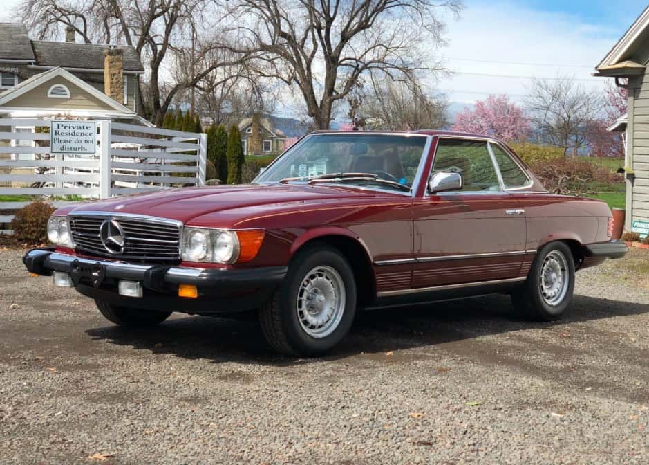 1984 Mercedes-Benz R107 SL sold for $20,500