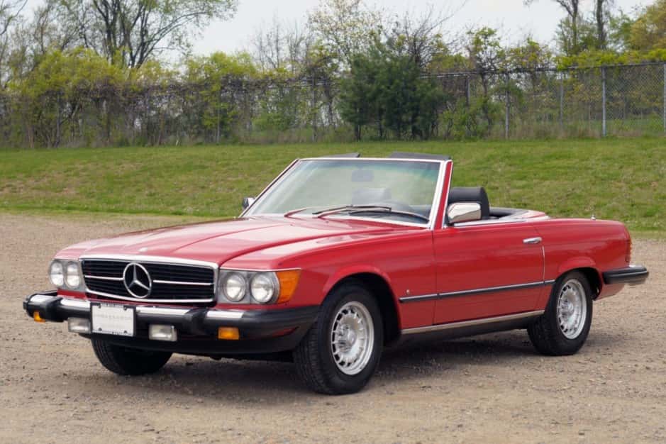 1981 Mercedes-Benz R107 SL sold for $28,500