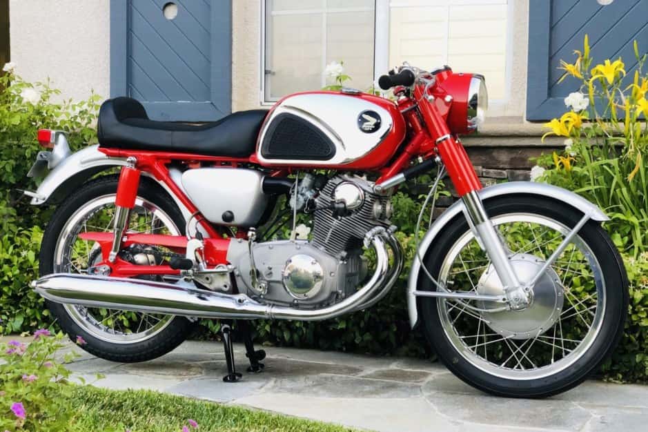 1969 Honda Dream, CB77 Super Hawk, & CL77 Scrambler sold for $15,750