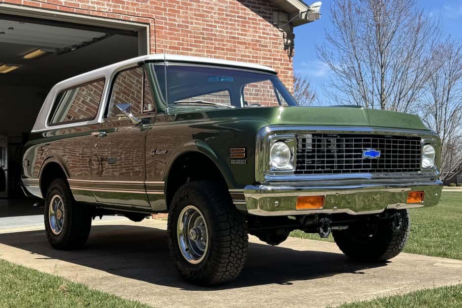 1972 Chevrolet K5 Blazer 1969-1972 sold for $73,000