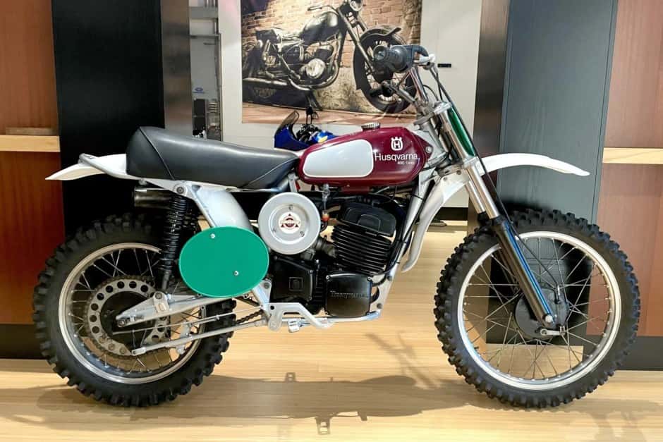 1974 Husqvarna WR sold for $5,500
