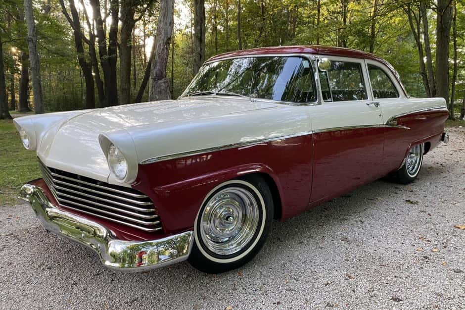 1956 Ford Customline sold for $13,800