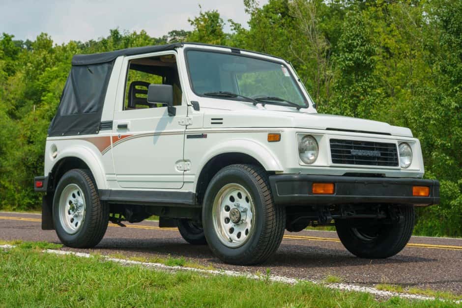 1988 Suzuki Samurai sold for $10,991