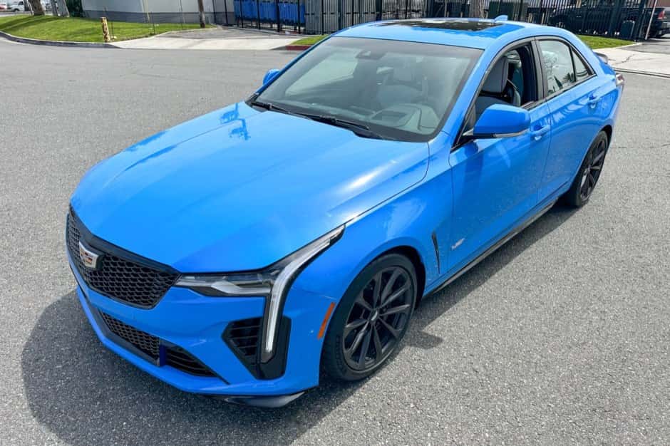 2023 Cadillac CT4 & CT4-V sold for $70,420
