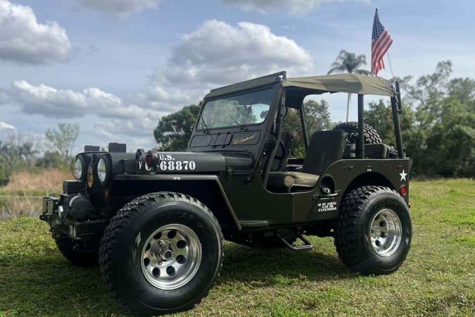 0 Willys CJ-2A sold for $9,000