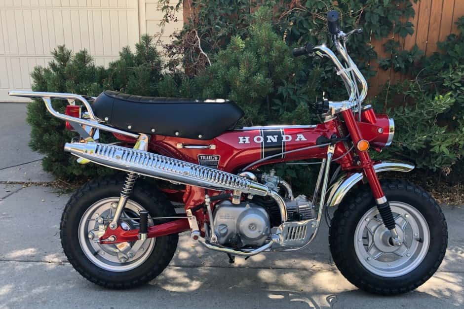 1971 Honda CT70 sold for $4,600