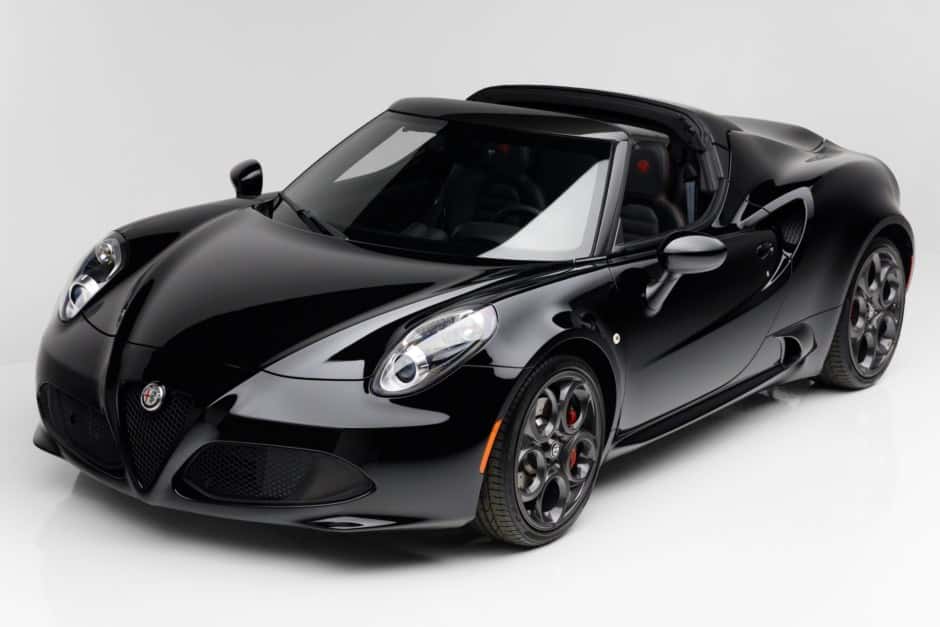 2020 Alfa Romeo 4C sold for $62,500