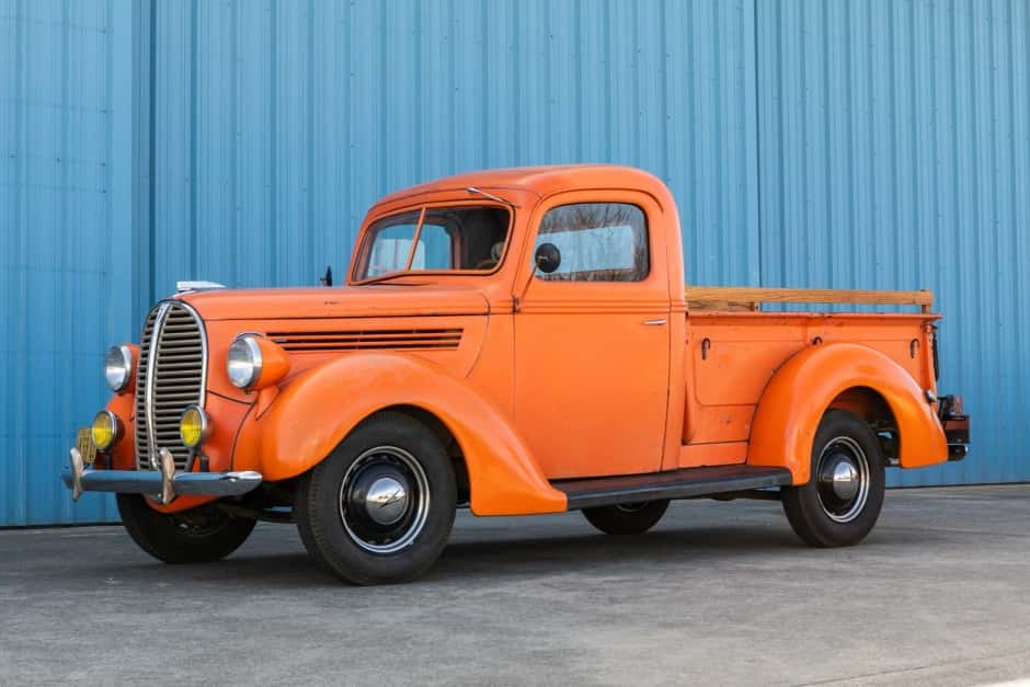 1938 Ford Pickup 1937-1939 sold for $23,023