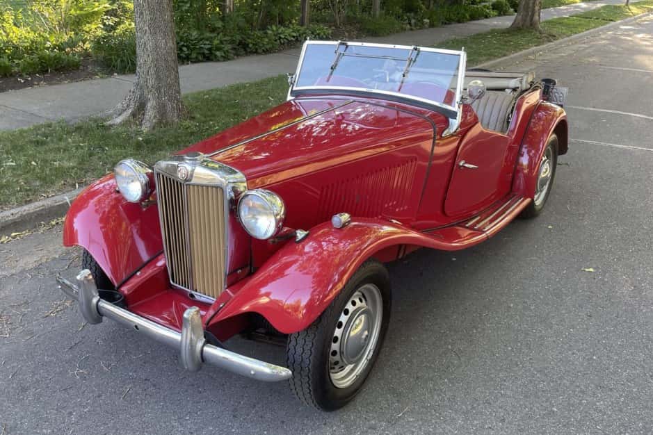 1953 MG TD sold for $13,250