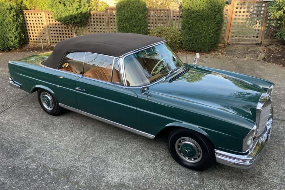 1963 Mercedes-Benz W111 Coupe & Cabriolet sold for $65,000