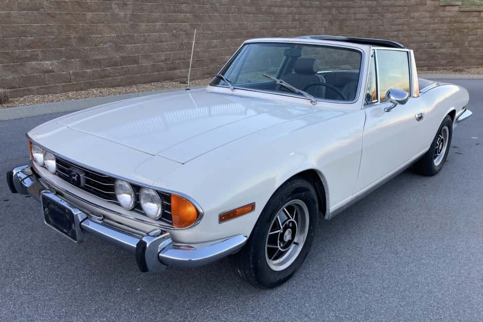 1973 Triumph Stag sold for $12,650