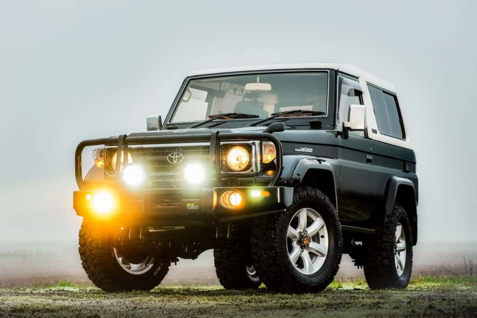 1995 Toyota Land Cruiser 70-Series sold for $30,000