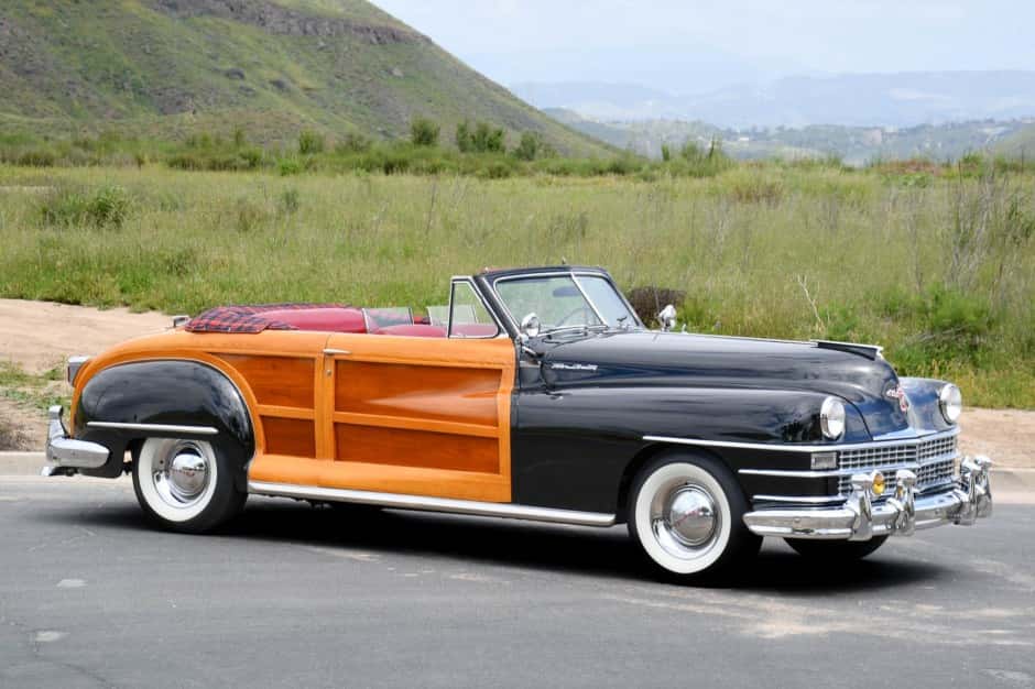 1947 Chrysler Town & Country sold for $79,000