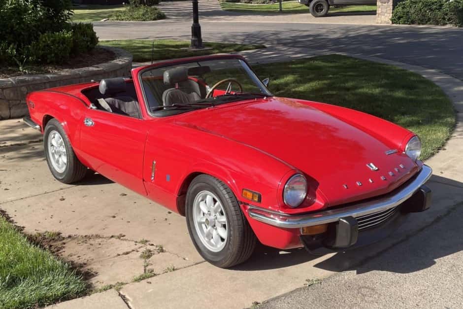 1976 Triumph Spitfire sold for $7,100