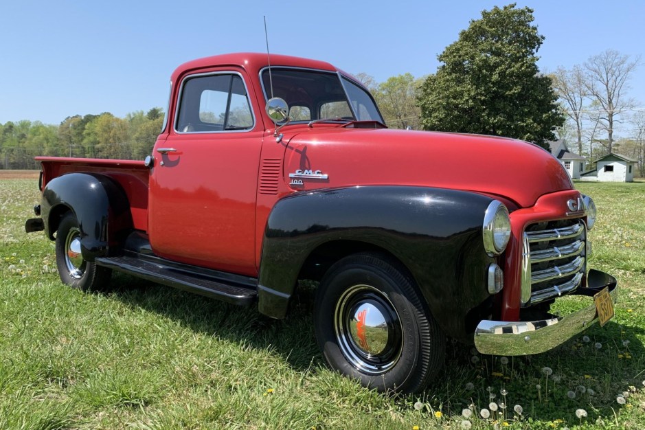 1951 GMC New Design Pickup (1947-1955) sold for $31,500