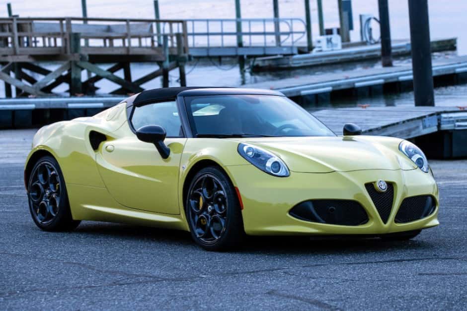 2016 Alfa Romeo 4C sold for $60,000