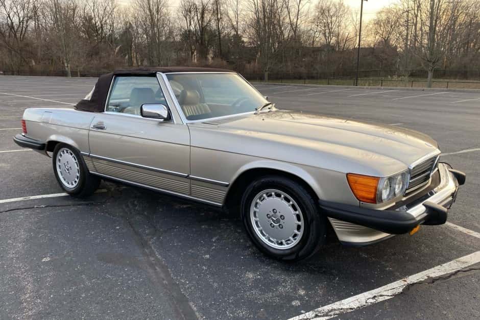 1987 Mercedes-Benz R107 SL sold for $17,250