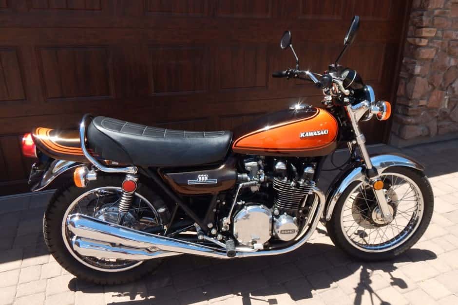 1973 Kawasaki Z1 & Z1-R sold for $26,500
