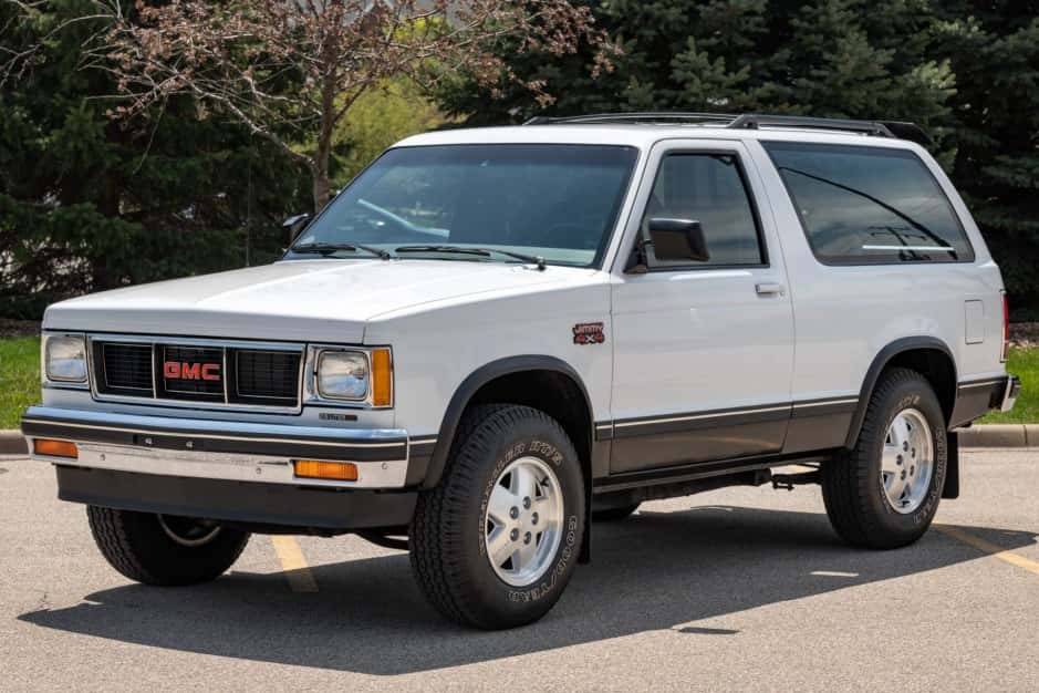 1985 GMC S-15 Jimmy sold for $12,500