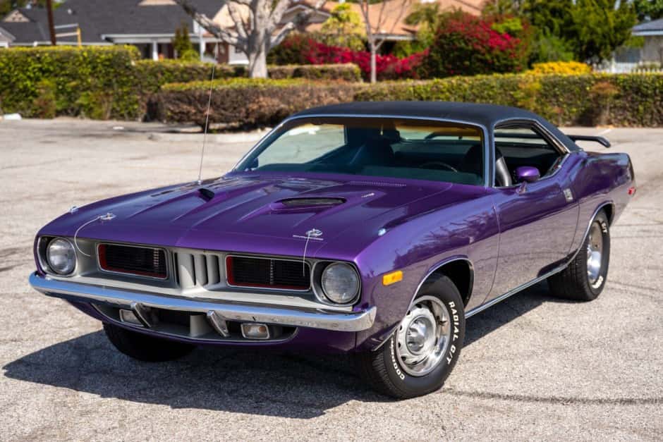 1972 Plymouth Barracuda sold for $55,000