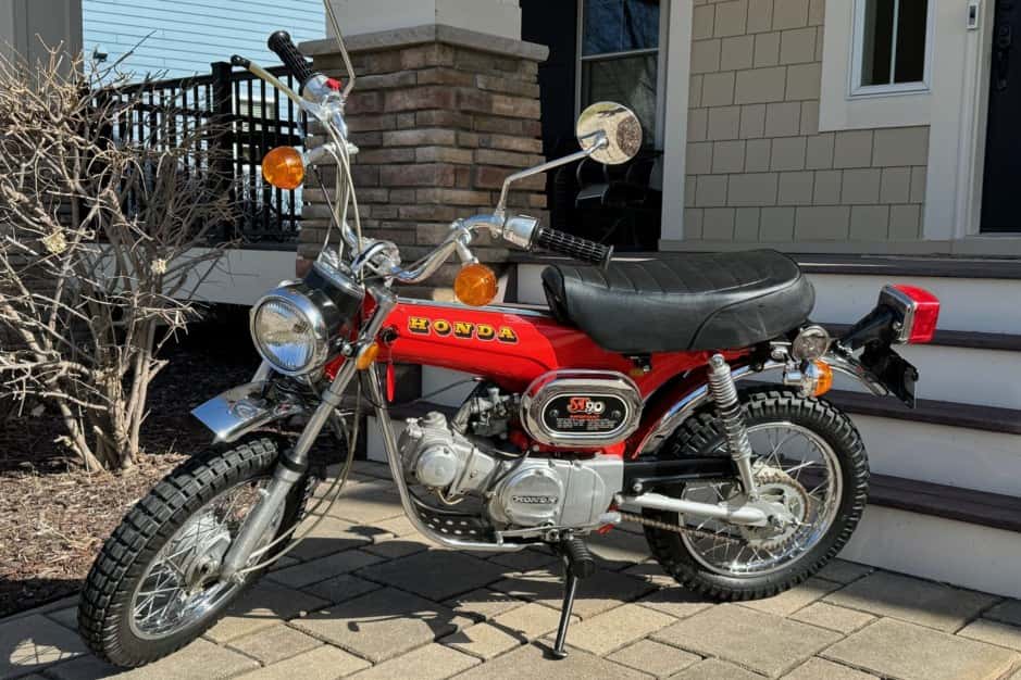 1973 Honda ST90 sold for $4,900