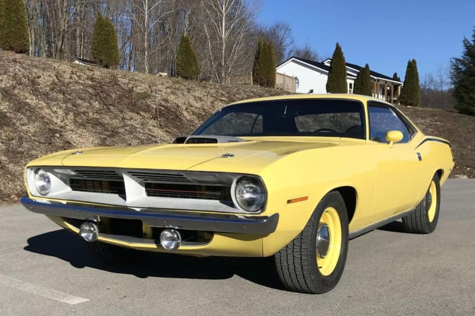 1970 Plymouth Barracuda sold for $116,000