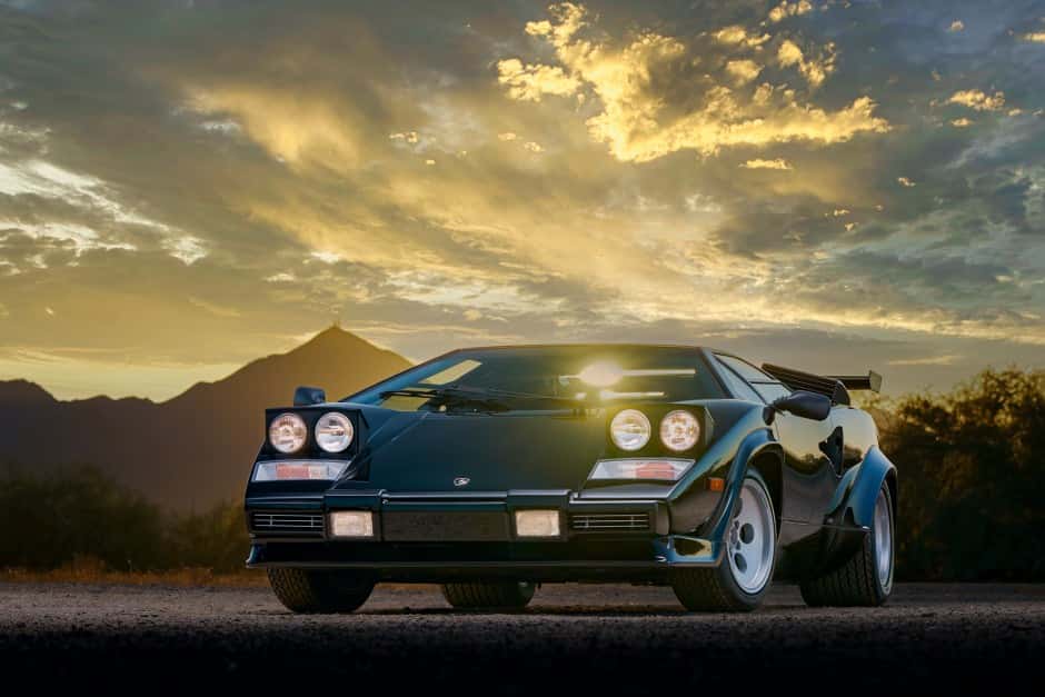 1984 Lamborghini Countach sold for $560,000