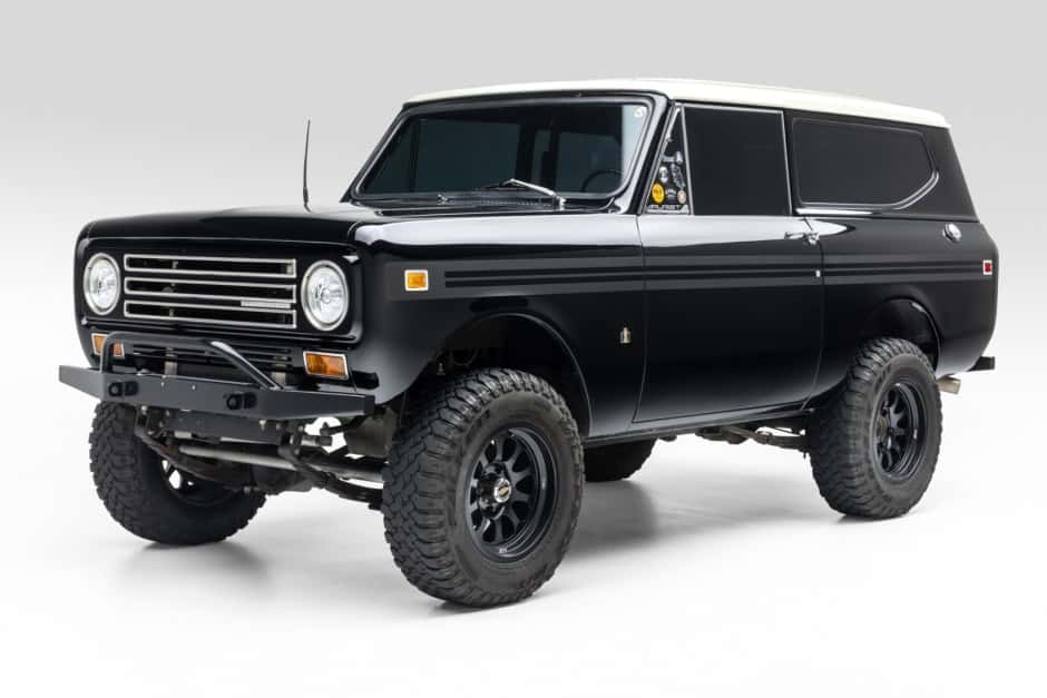 1975 International Harvester Scout sold for $112,111