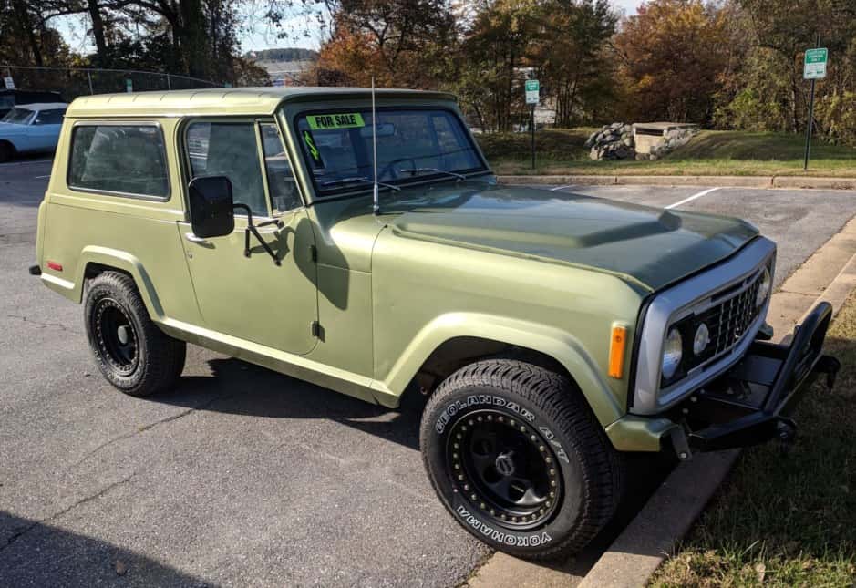 1972 Jeep Jeepster Commando sold for $8,500