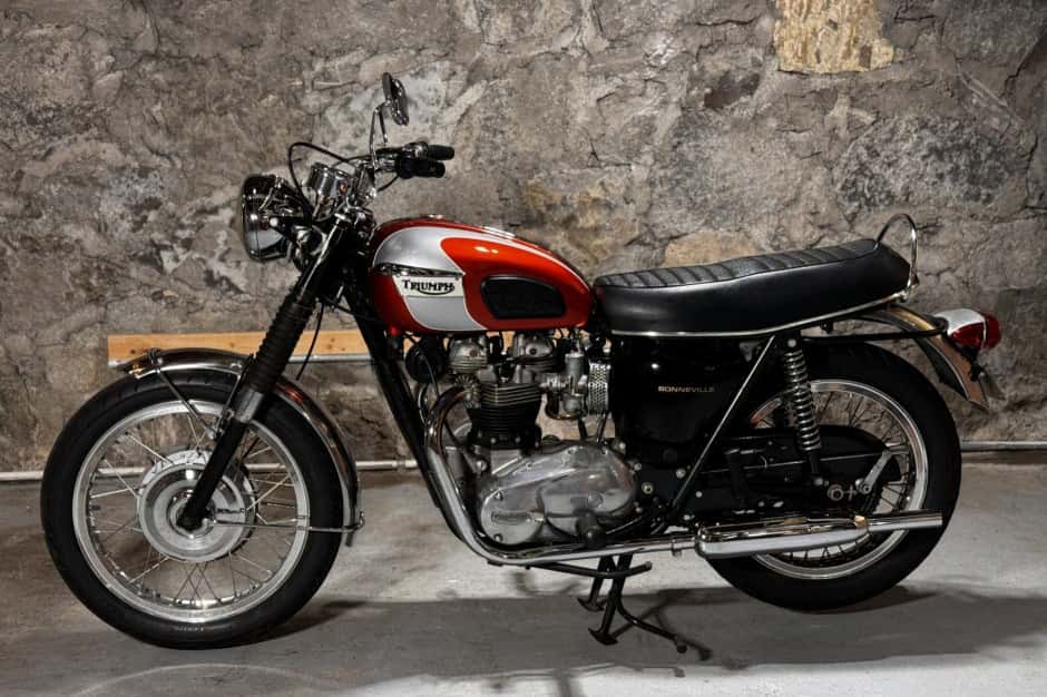 1969 Triumph Bonneville T120 sold for $10,250