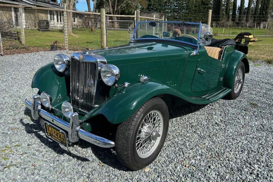 1951 MG TD sold for $24,100