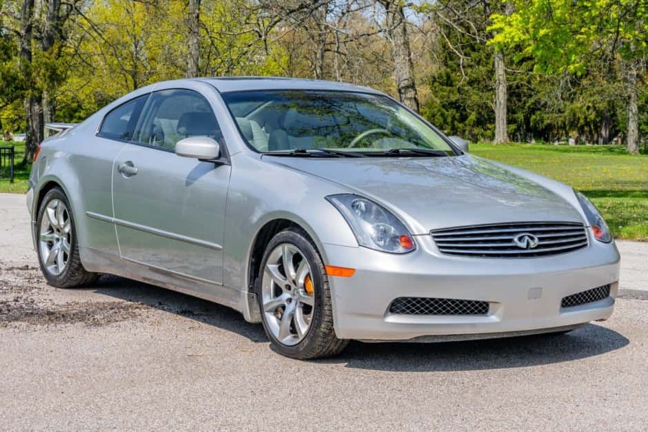 2004 Infiniti G35 & G37 sold for $17,750