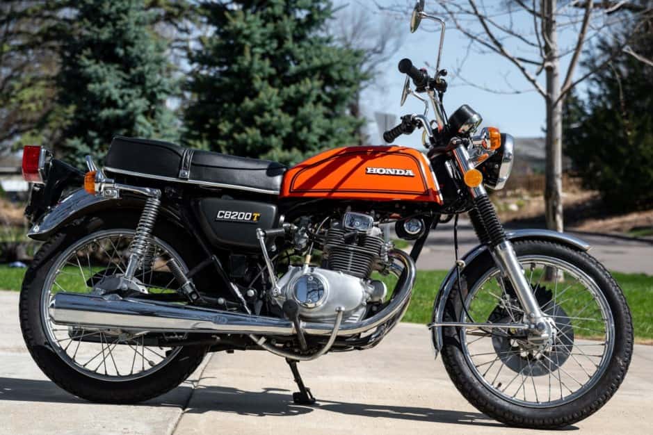 1976 Honda CB200 & CL200 sold for $3,500