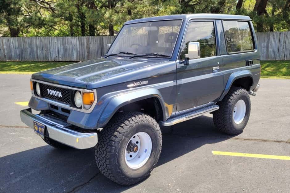 1989 Toyota Land Cruiser 70-Series sold for $9,000
