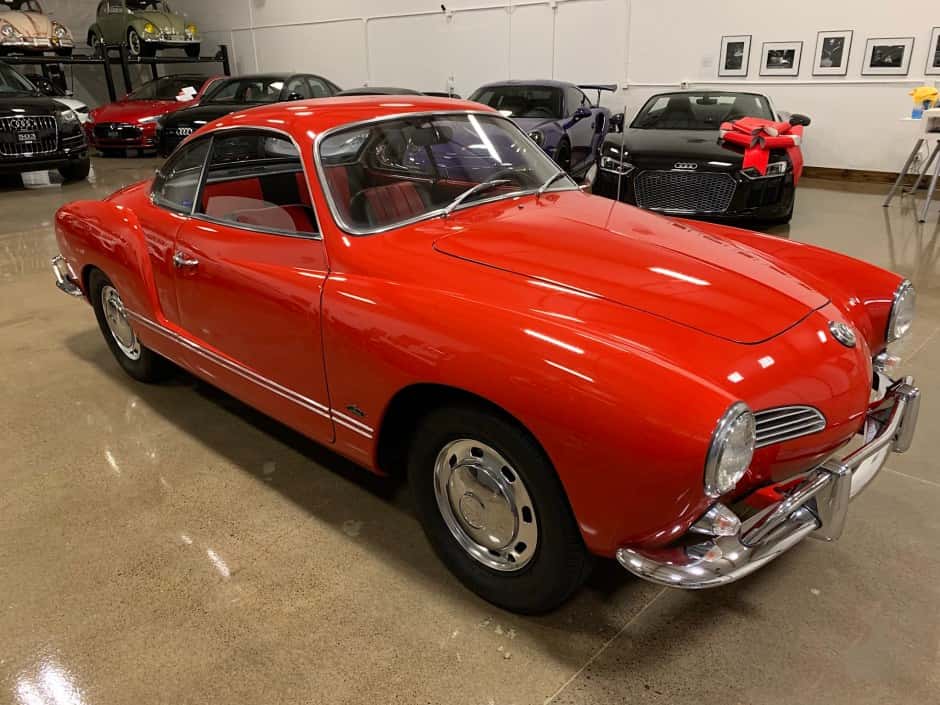 1967 Volkswagen Karmann Ghia sold for $22,500