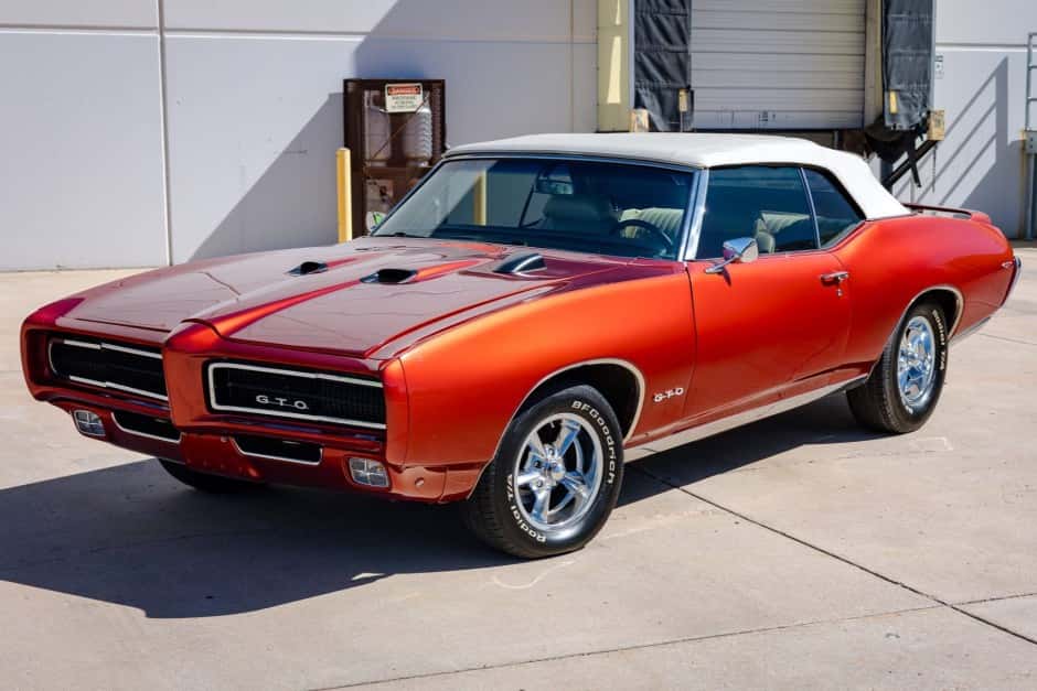 1969 Pontiac GTO sold for $49,750