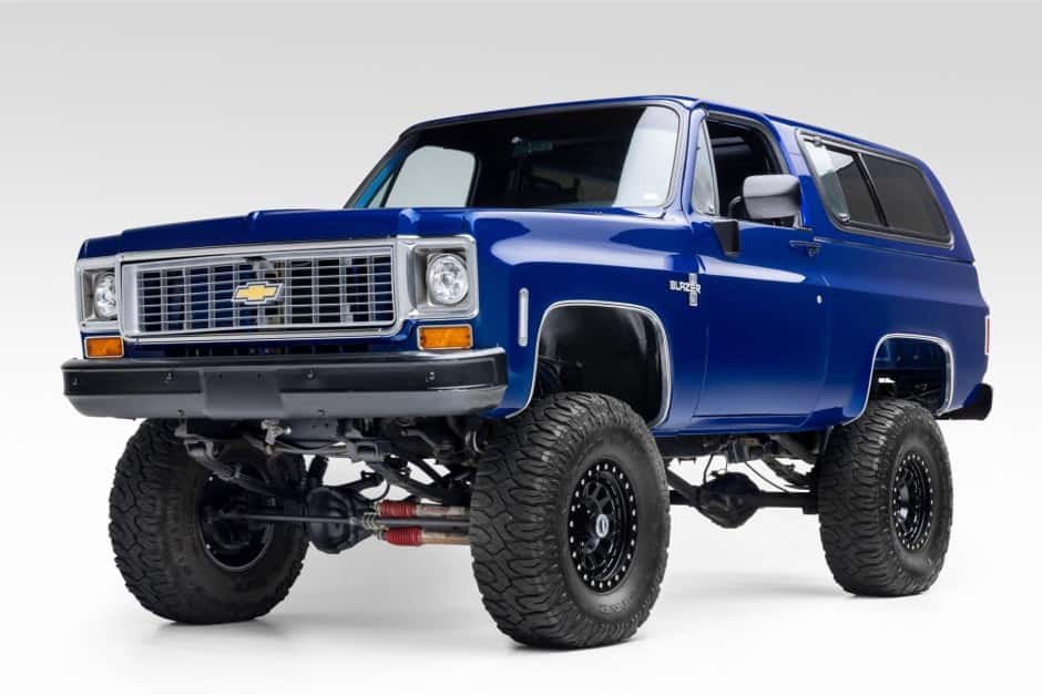 1974 Chevrolet K5 Blazer 1973-1991 sold for $38,250