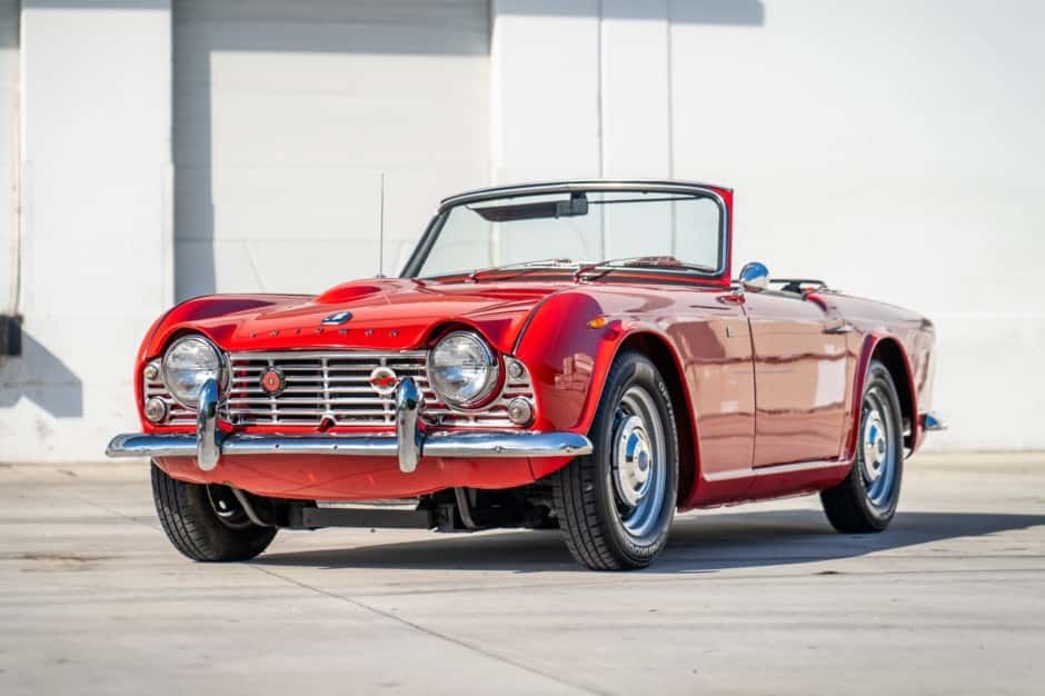 1962 Triumph TR4 sold for $20,000