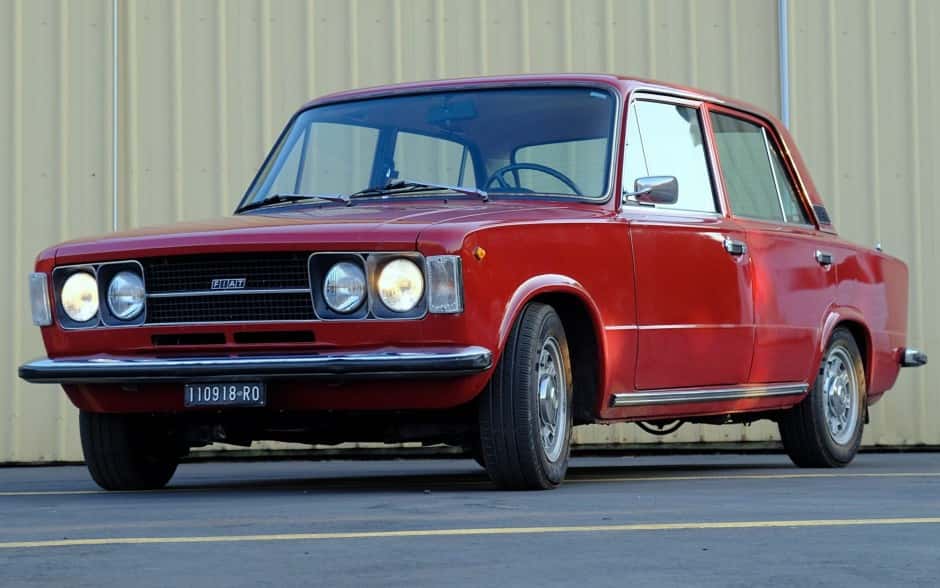 1974 Fiat 124 Sedan sold for $9,400