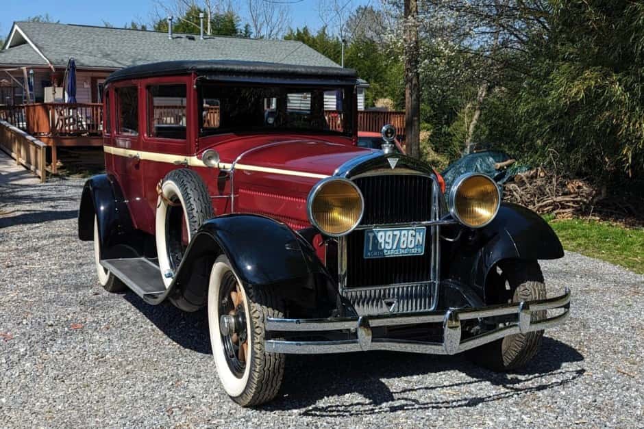 1929 Hudson Super Six sold for $19,500