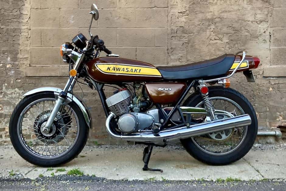 1975 Kawasaki H1 Mach III sold for $4,000