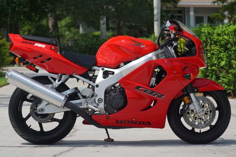 1996 Honda CBR sold for $7,100