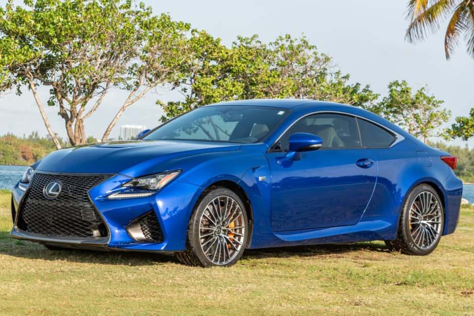 2016 Lexus RC sold for $39,250