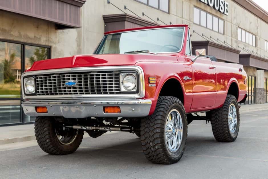 1972 Chevrolet K5 Blazer 1969-1972 sold for $66,000