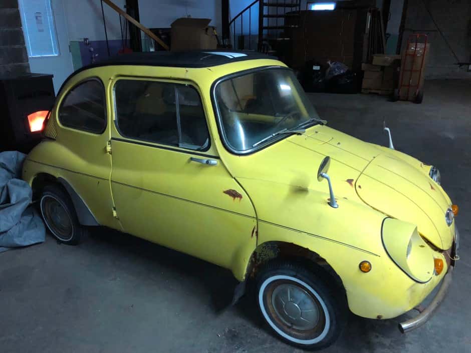 1969 Subaru 360 sold for $3,850
