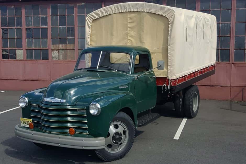 1947 Chevrolet Advance Design Pickup (1947-1955) sold for $16,000