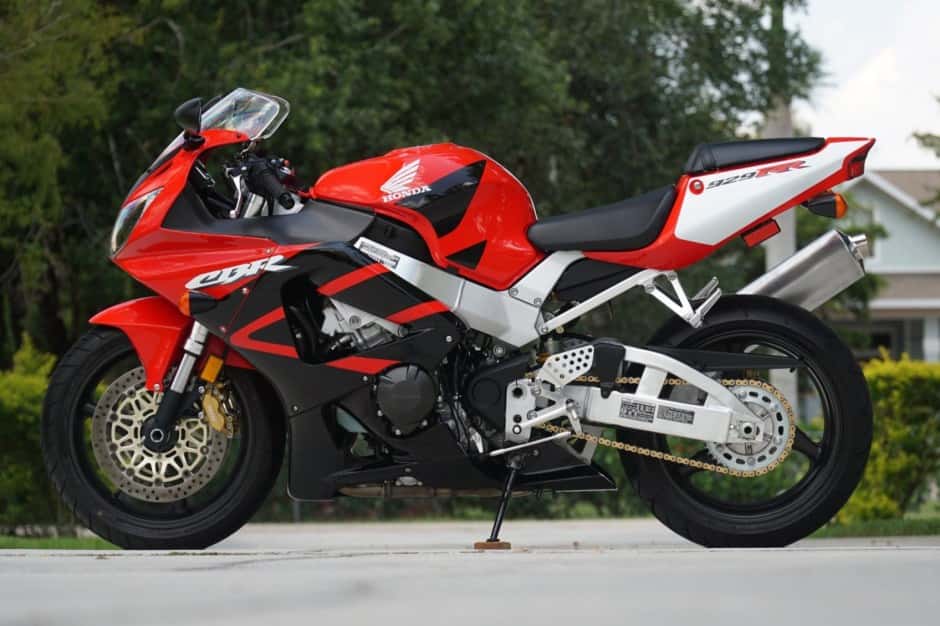 2001 Honda CBR sold for $9,800