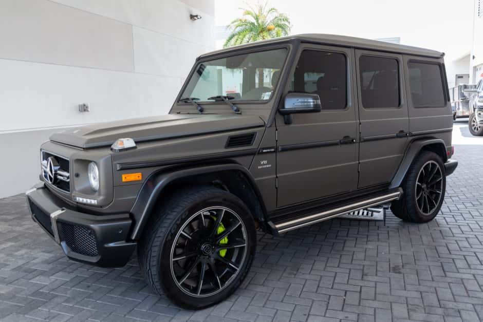2017 Mercedes-Benz W463 G-Class AMG (1990-2018) sold for $91,000