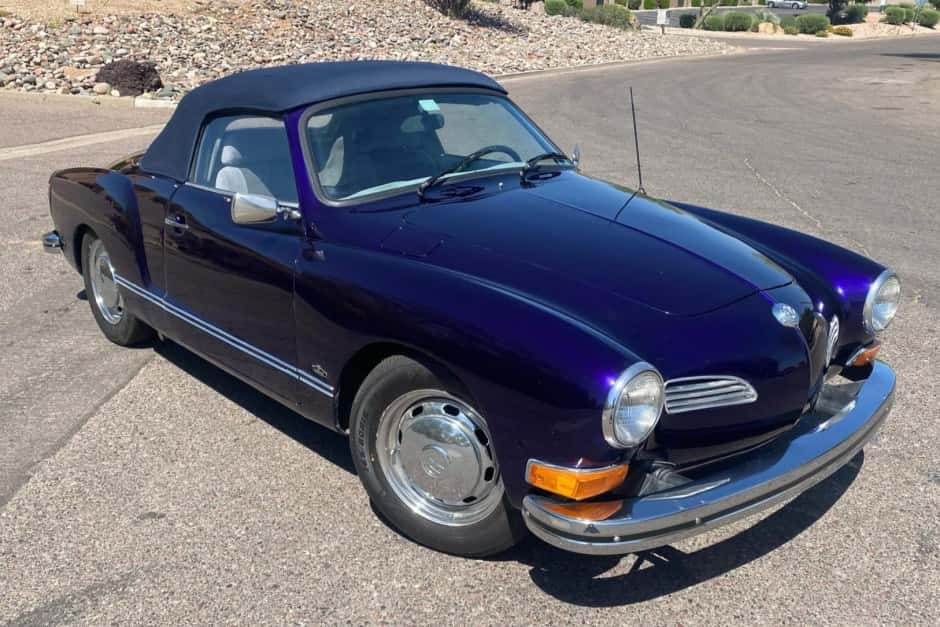 1974 Volkswagen Karmann Ghia sold for $14,500
