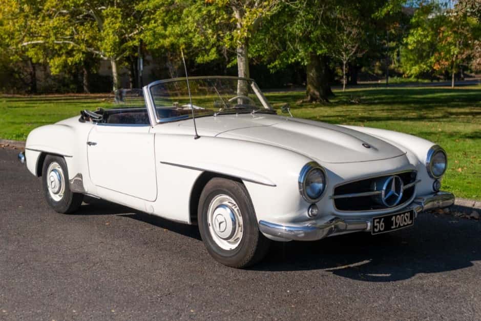 1956 Mercedes-Benz 190SL sold for $70,500